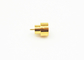 40GHz SMP Male RF Coaxial Limited Detent Connector Gold Plated