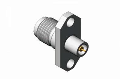 Stainless Steel Material K Type 2.92mm RF Coaxial Connector PCB Mount