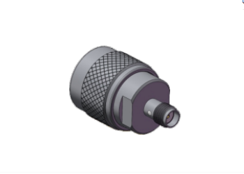 Straight N type Male Plug to SMA Female Jack RF Coaxial Adapter Connector up to 18GHz