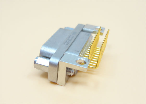 Right Angle J30J Series Connector Micro-D / D-Subminature 21 Pins