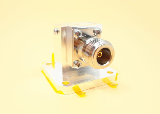 WR90 BJ100 To N Female Right Angle Waveguide To Coax Adapter 8.2GHz~12.5GHz N/BJ100-KF