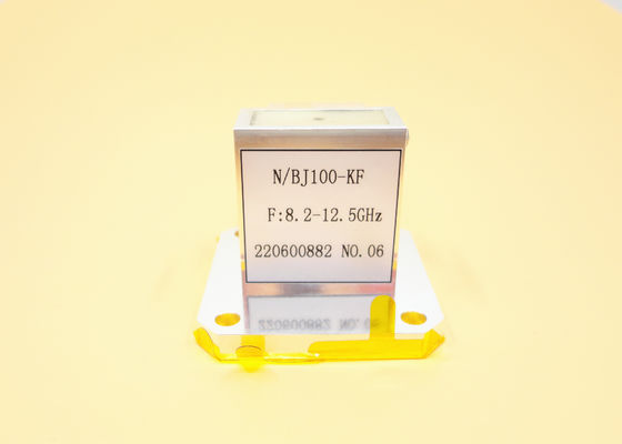 WR90 BJ100 To N Female Right Angle Waveguide To Coax Adapter 8.2GHz~12.5GHz N/BJ100-KF
