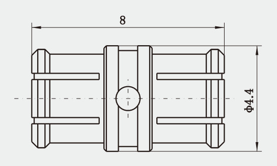 Ultra-Reliable High Performance ASMP Female to Female RF Connector Adapter