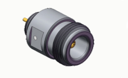 N Bulkhead Female Microstrip RF Coaxial Connector with Brass Pin