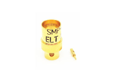 Gold Plated Male SMP RF Connector Micro Coaxial Cable Connector Flex 405