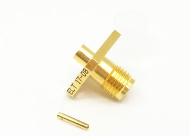 RF Coaxial Cable Connectors Solder Attachment 50Ohm Female SMA Jack Connector for Cable RG405