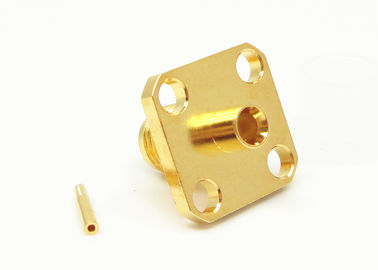RF Coaxial Cable Connectors Solder Attachment 50Ohm Female SMA Jack Connector for Cable RG405