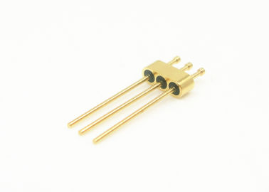 Nail Head Glass To Metal Seal Connectors With Gold Wire Bonding Surface JMC-658-JH