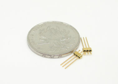 Nail Head Glass To Metal Seal Connectors With Gold Wire Bonding Surface JMC-658-JH