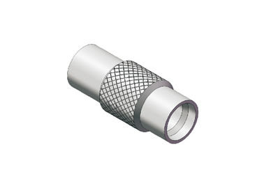 SMP Male to Male RF Adapter Stainless Steel with Limited Detent Smooth Bore