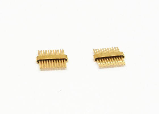 11 Pin Hermetic Glass To Metal Seal Connectors 7052 Glass JMC-697-JH