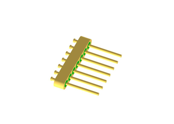 7 Pins DC Hermetic Feedthrough Connectors Nail Head Multi Pin Header