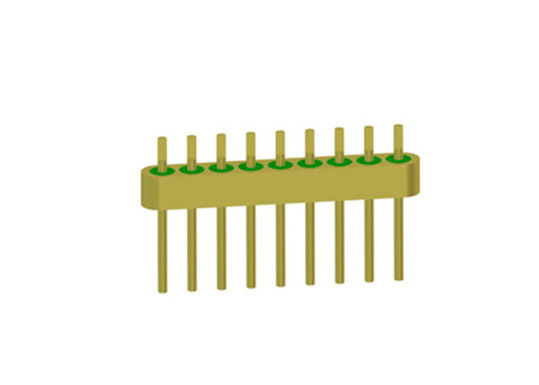 Diameter 0.5mm Hermetic 9 Pin Header Connector DC Feedthru JMC-1682-JH