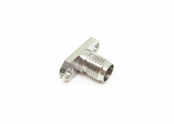 Agujeros femeninos niquelados de 2.92m m K los 2 ensanchan conector de la onda de milímetro del tornillo del soporte (MMW)