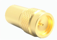 El conector coaxial de cobre amarillo masculino 1W de SOSMA RF hizo juego la terminación de la carga