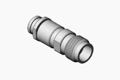 Conector RF de acero inoxidable femenino de la serie MMW de 1.85 mm para cable MF125A