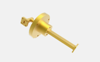 Una recta y una RA en forma de L. Microondas con guía de ondas rotativas 1L-BJ320-1
