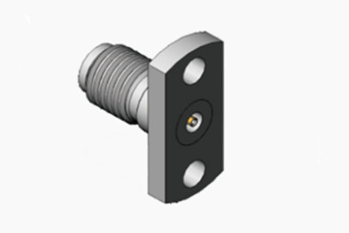 50Ω Material de acero inoxidable MSSM Conector coaxial RF femenino con micro-banda de níquel