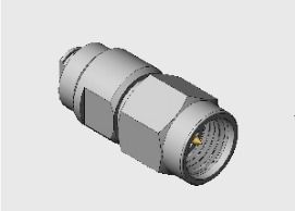 Conector de onda de acero inoxidable 3.5 mmw/milímetro Enchufe masculina para cable CNX3506, MF108A frecuencia alcanza hasta 33GHz - alternativa a la frecuencia más alta 26GHz conector SMA