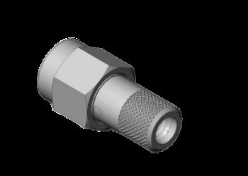 50 Ohm de acero inoxidable SMA recta macho / enchufe a SMP Detent limitado macho / enchufe adaptadores de frecuencia hasta 18 GHz