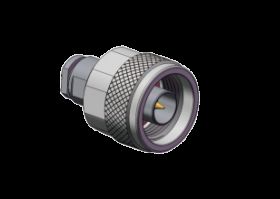 Conector RF de montaje de brida femenina de alta frecuencia N 50Ω 11GHz CXN3449 con conductor exterior recubierto de níquel