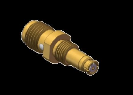 Adaptador de SMA recto a SMP, rango de frecuencia de 0,3 MHz a 18 GHz, utilizando componente de microondas