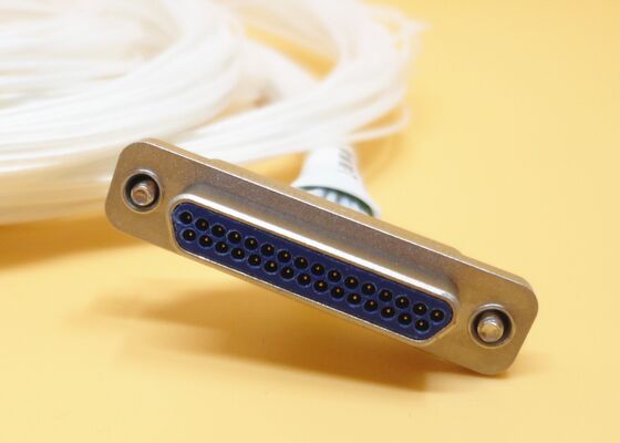 Conector de la serie J30J de 31 contactos de conector masculino con longitud de alambre de 1000 mm para el sistema de sensores