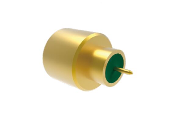 50Ω 40GHz Conector de conector masculino SMP herméticamente sellado para conectores RF aeroespaciales de soldadura de PCB con baja IL