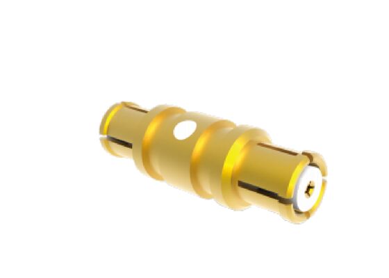 50Ω 18GHz SMP Jack a los conectores aeroespaciales del RF del adaptador con pérdida de inserción baja