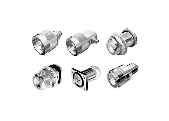 Tipo conector del acoplamiento roscado N del RF para el uso del RF y de la microonda