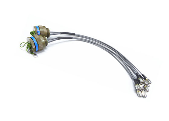 Asambleas de cable coaxial integradas del RF del conector del RF del varón de SMA RG506