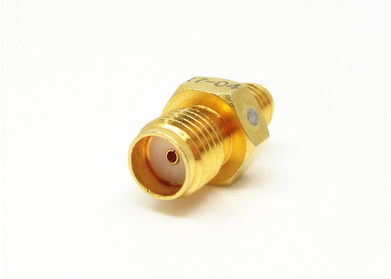 50Ohm SMA plateado oro al adaptador femenino de SSMA RF