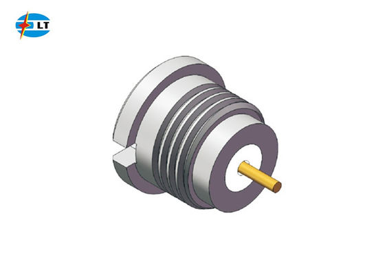 conector de tabique hermético masculino de acero inoxidable del enchufe de 50Ohm SMP
