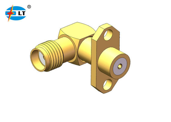 50Ohm varón de 90 grados al conector femenino de SMA de ángulo recto